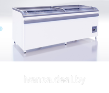 Ларь-бонета ItalFrost 2100 с прямыми раздвижными стеклами